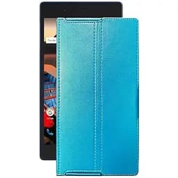 Чохол StatusCASE з екошкіри для планшету Lenovo Tab 3 7 TB3-710i Блакитний