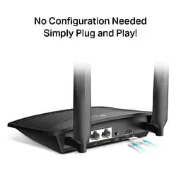 Роутер TP-Link 4G Archer MR100 N300 Black 802.11n (TL-MR100) - мініатюра 3