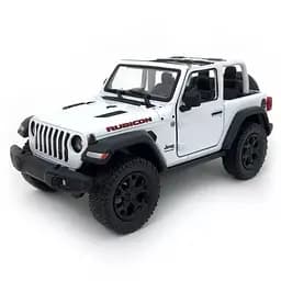 Колекційна машинка Jeep Wrangler KT5412WH (White) масштаб 1:42 Kinsmart