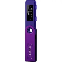 Апаратний гаманець для криптовалют Ledger Nano S Plus Amethyst Purple (LNSPAP)