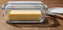 Маслянка з кришкою скляна Luminarc Butter 17 см (N3913) - мініатюра 3