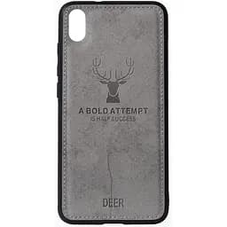 Чохол-накладка Toto Deer Shell With Leather Effect Case Xiaomi Redmi 7A Grey