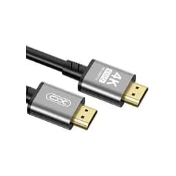 Кабель мультимедійний HDMI to HDMI 3.0m v2.0 black XO (GB017A-HDMI.tranish) - мініатюра 3