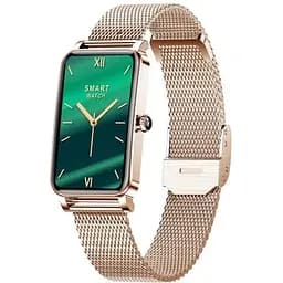 Жіночий розумний смарт-годинник Uwatch Smart Bracelet Gold