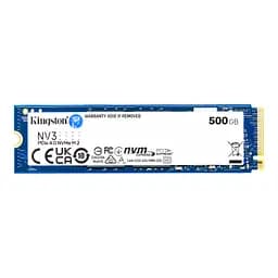 SSD-накопитель Kingston M.2 500 ГБ PCIe 4.0 NV3