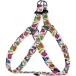 Шлея для собак BronzeDog Urban Art Геометрія S 40-53 см