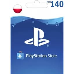Цифровий код Соні PlayStation Network поповнення гаманця рахунку свого облікового запису на суму 140 PLN, Польща