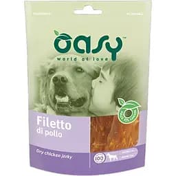 Ласощі для собак Oasy Dog Dry Jerky Stick курка 400 г