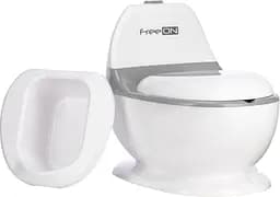 Детский горшок FreeON со звуком смыва, white