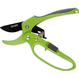 Секатор Alloid з храповим механізмом 180 мм (PS-23180)