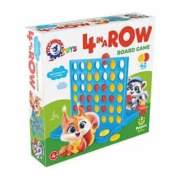 Детская настольная игра "Четыре в ряд" ТехноК 9734TXK 42 фишки, 2 игрока