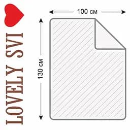 Плед Дитячий Lovely Svi Бавовна Муслін 100 х130 см - двосторонній - Зелений (501257) - мініатюра 4