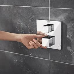 Душова система прихованого монтажу Grohe QuickFix Precision Cube Vitalio Rain Mono 310 Cube 34879000, Хром - мініатюра 5