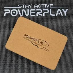 Блок для йоги PowerPlay PP_4006 з пробкового дерева Cork Yoga Block (PP_4006_Cork) - мініатюра 3
