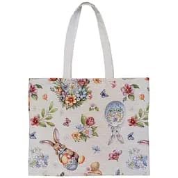 Сумка-шоппер гобеленова Прованс Суцвіття 41х40 см (44378)