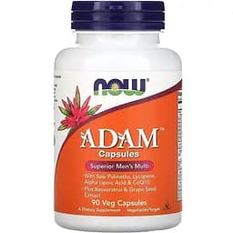 Витамины и минералы Now Adam 90 вегакапсул