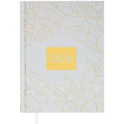 Ежедневник датированный Buromax Fantastic 2026 полиграфический A5 белый (BM.21161-12)