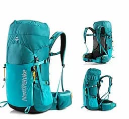 Рюкзак туристичний Naturehike NH18Y045-Q, 45 л, блакитний - мініатюра 2
