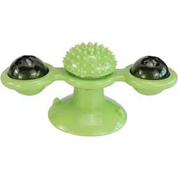 Інтерактивна іграшка для котів AnimAll Fun AGrizZzly Крейзі Кет на присці зелена