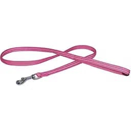 Повідець для собак Croci Soft Reflective світловідбивний, м'який, 120х2 см, рожевий (C5079877)