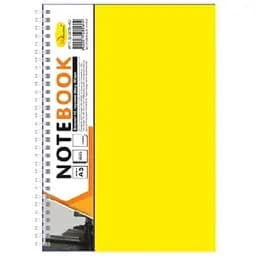 Блокнот Апельсин А5 Б-БП5-90 90 листів 2 розділи жовтий        