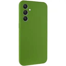 Чохол Ummi Silicone Cover Lakshmi Full Camera AA для Samsung Galaxy A35 Зелений/Dark green