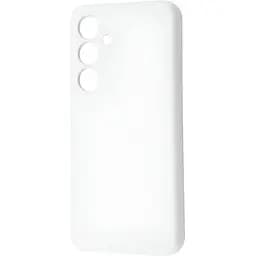Чехол Wave Full Silicone Cover для Samsung Galaxy S25 White [127923]