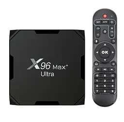 Смарт ТВ приставка X96 Android 11 SmartTV Box MAX Plus Ultra 4/32Gb 8K HDR - мініатюра 3