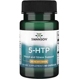 Аминокислота Swanson 5-HTP 50 mg 60 капсул