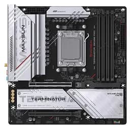 Материнська плата Maxsun Terminator B850M PRO WIFI (MS-Terminator B850M PRO WIFI) (Socket AM5, AMD B850, Micro-ATX)
