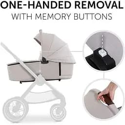 Універсальна коляска 2 в 1 Hauck Walk N Care Beige, бежева (16546-1) - мініатюра 6