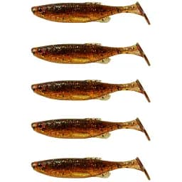 Силікон Savage Gear Fat Minnow T-Tail 130 мм 20.0g Motoroil UV (5 шт/уп)