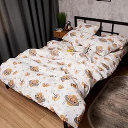 Комплект постільної білизни Moon&Star Дитячий 110x140 см наволочки 2x40x40 см Teddy Dreams Бязь Gold Люкс - мініатюра 5