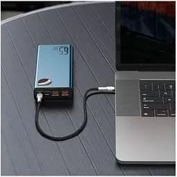Портативна батарея Baseus Adaman Metal 20000mAh 65W PPIMDA-D03 - мініатюра 6