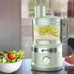 Кухонний подрібнювач овочерізка Hoffmans Electronics HM-2076 універсальний чоппер 1000 Вт М'ятний - мініатюра 7