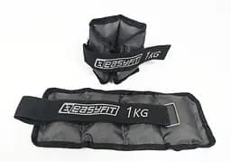 Обтяжувачі для ніг та рук з металом EasyFit Metal 1 кг (пара) - мініатюра 3