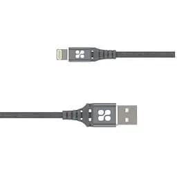 Дата кабель USB 2.0 AM to Lightning 1.2m grey Promate (nervelink-i.grey)