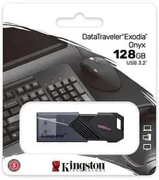 Флеш-накопичувач Kingston USB DataTraveler Exodia Onyx 128GB USB 3.2 Gen 1 Black (DTXON/128GB) - мініатюра 4