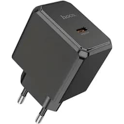 Сетевое зарядное устройство Hoco CS13A PD20W с поддержкой быстрой зарядки Power Delivery черный