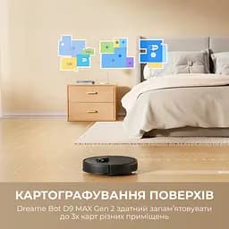 Робот-пилосос Dreame Bot D9 MAX White Gen 2 - мініатюра 14
