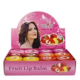 Набор бальзамов для губ Lip Fruit Balm Yandi, 6 шт.