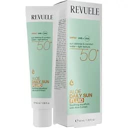 Флюїд для обличчя Revuele Aloe Daily Sun FluidSPF50+ 40 м