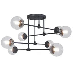 Люстра Alberto, PikArt арт. 26240 Черный Прозрачный