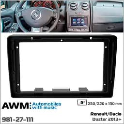 Перехідна рамка Renault Duster, Dacia Duster AWM 981-27-111 - мініатюра 5