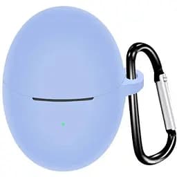 Чехол-накладка DK для Huawei FreeBuds 5 | Silicone Candy Friendly с карабином (lilac)