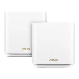 ASUS Маршрутизатор ZenWiFi XT8 2PK V2 white AX6600 3xGE LAN 1x2.5GE WAN 1xUSB3.1 WPA3 OFDMA MESH - мініатюра 2