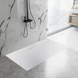 Душовий піддон Rea Bazalt 80x100 long white REA-K3320, Білий - мініатюра 4