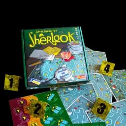 Настільна Детективна гра Sherlook Ранок 10120181У Різнокольоровий shop (4823076153885) - мініатюра 2