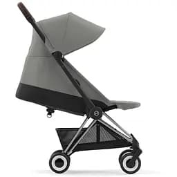 Прогулянковий візочок Cybex Coya Chrome Dark Brown Mirage Grey, сірий (522004395) - мініатюра 4