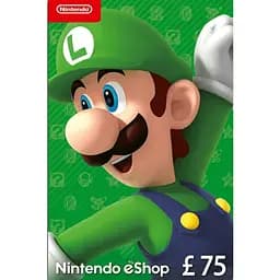 Nintendo eShop Card 75 GBP UK